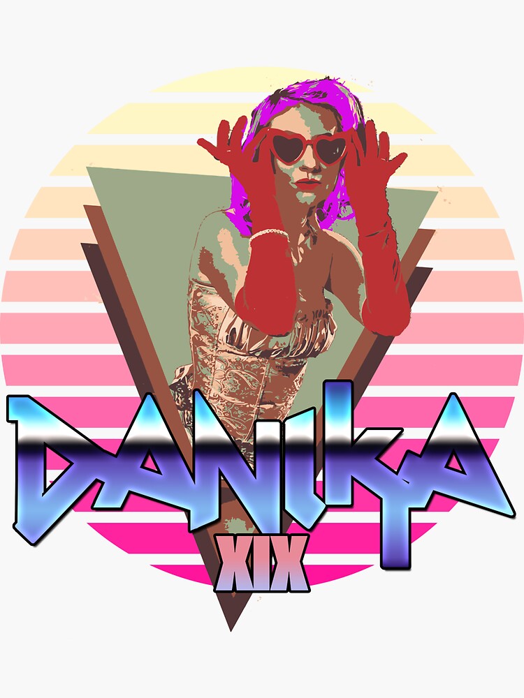 "Danika XIX" Sticker by arendstudios | Redbubble
