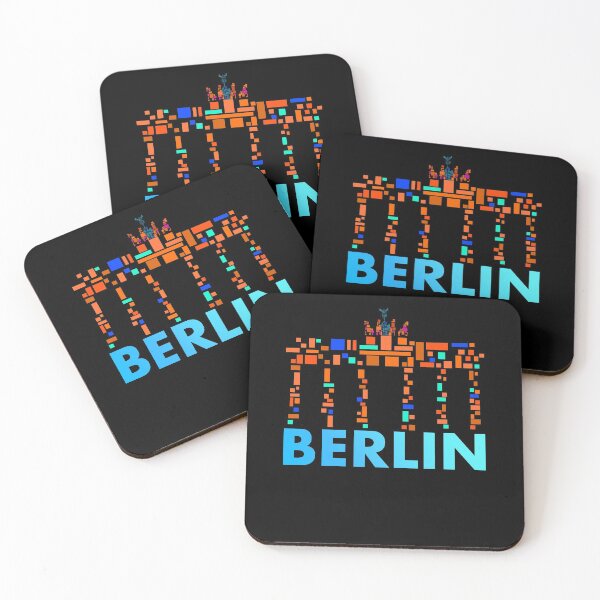 Artikelvorschau, Berlin Brandenburger Tor T-Shirt - Pop Art Design entworfen und verkauft von KDesigns85.