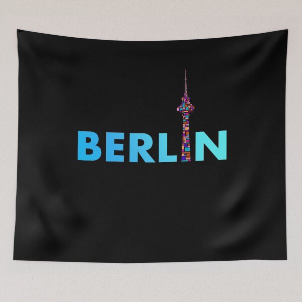 Artikelvorschau, Berlin Fernsehturm T-Shirt - Pop Art Design entworfen und verkauft von KDesigns85.