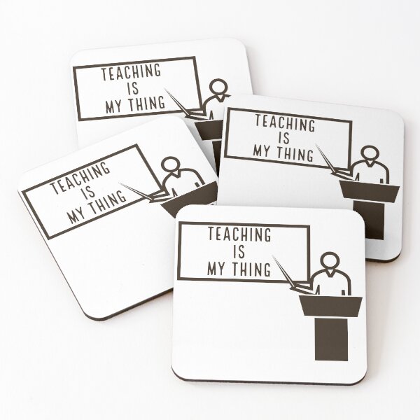 Item preview, Teaching Is My Thing Teacher Squad designed and sold by PCpallavi.