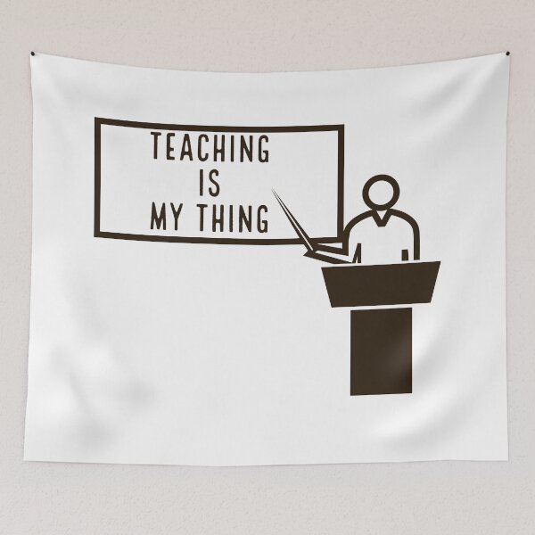 Item preview, Teaching Is My Thing Teacher Squad designed and sold by PCpallavi.
