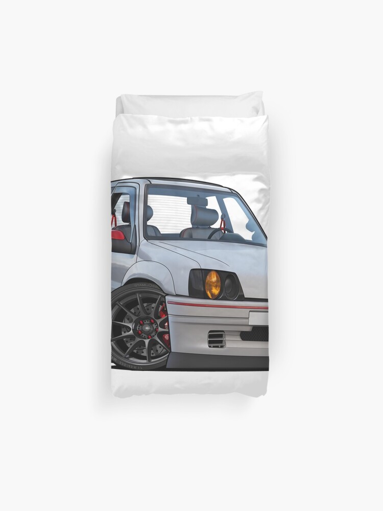 Housse de couette for Sale avec l'œuvre « Peugeot 106 rallye » de l'artiste  RCJM-Design