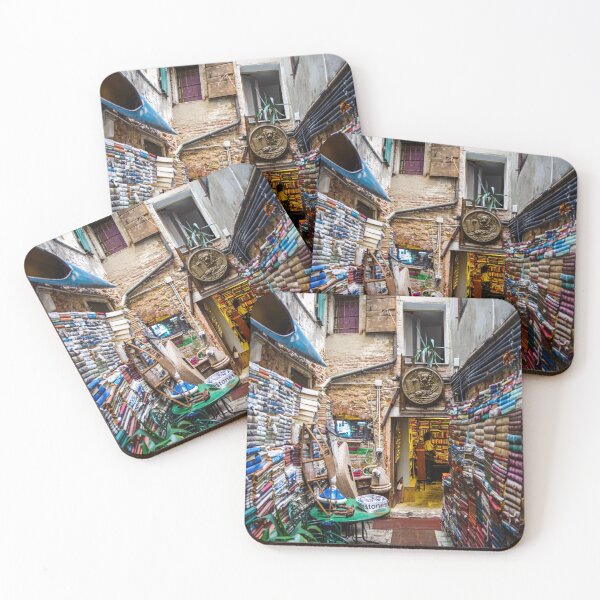 Item preview, Old bookstore in Venice designed and sold by JDfotografie.