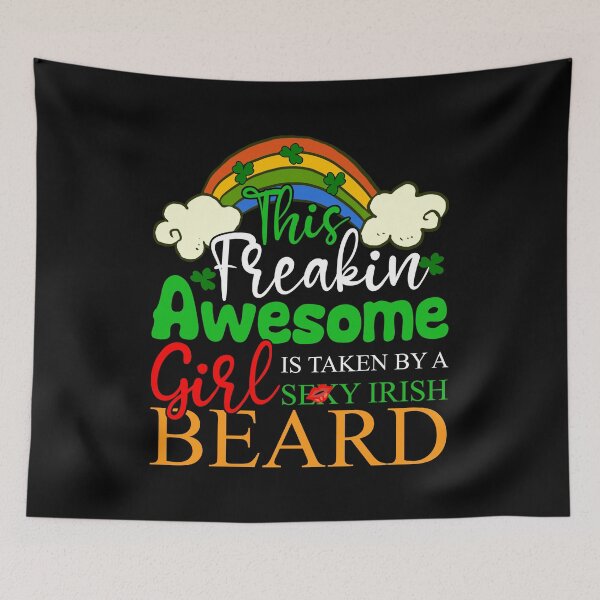 Item preview, This Girl Is Taken By A Sexy Irish Bearded Man Girlfriend designed and sold by 2blackcherries.