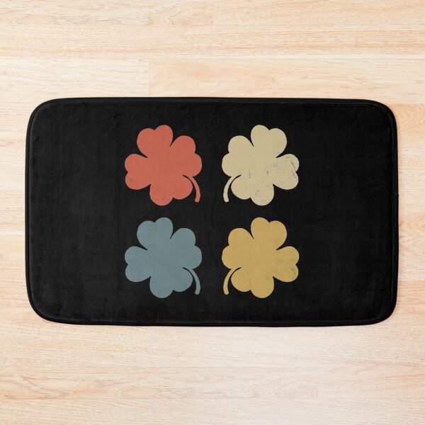 Item preview, Vintage Shamrock Four Leaf Clover Retro St. Patricks Day designed and sold by 2blackcherries.