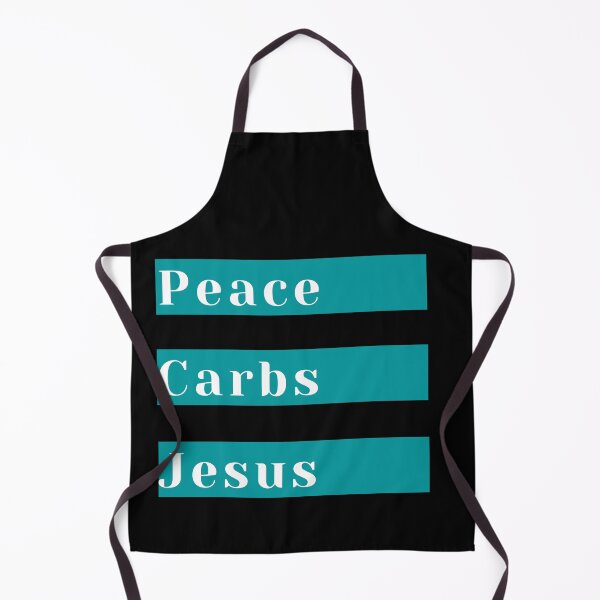 Item preview, Peace Carbs Jesus designed and sold by KeleCo.