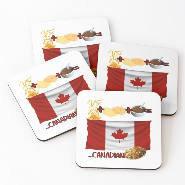 Item preview, Fries + Cheese + Gravy = Canadian! (on White) designed and sold by PawsitiveMum.
