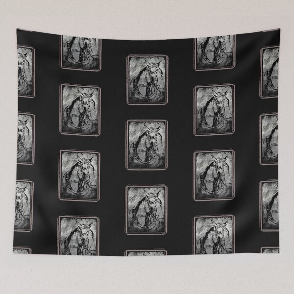 Item preview, Horse Picture in Vintage Style designed and sold by GR-ART.