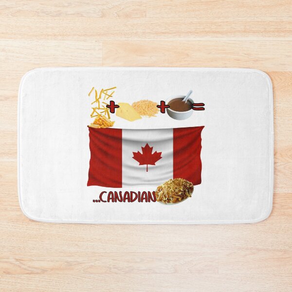 Item preview, Fries + Cheese + Gravy = Canadian! (on White) designed and sold by PawsitiveMum.