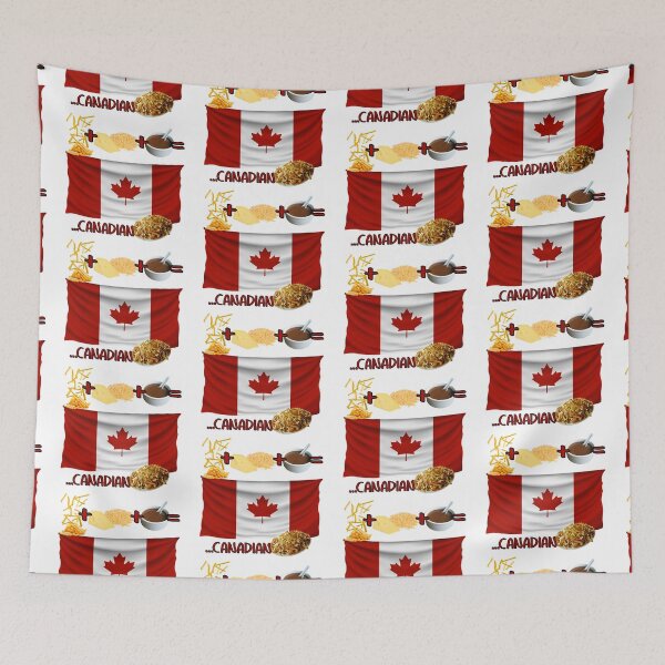 Item preview, Fries + Cheese + Gravy = Canadian! (on White) designed and sold by PawsitiveMum.