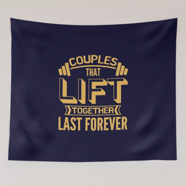 Item preview, Couples that lift together, last forever designed and sold by Unchainthebeast.