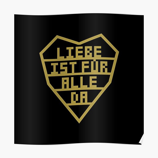 Rammstein liebe ist fr alle da Poster