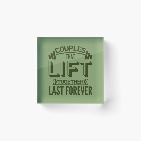 Item preview, Couples that lift together, last forever designed and sold by Unchainthebeast.