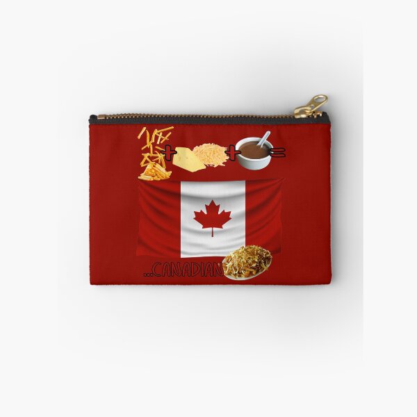 Item preview, Fries + Cheese + Gravy = Canadian! (on Red) designed and sold by PawsitiveMum.