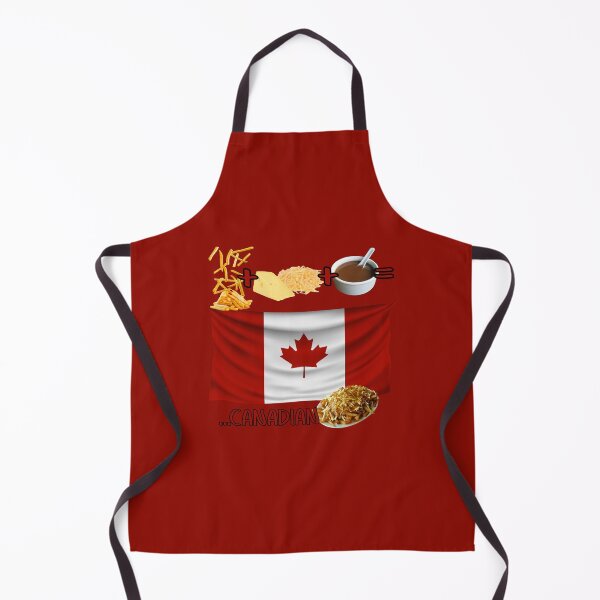 Item preview, Fries + Cheese + Gravy = Canadian! (on Red) designed and sold by PawsitiveMum.