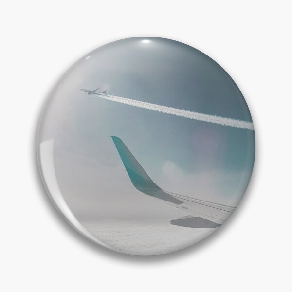 Item preview, Airplane Flying Under Blue Sky & Above the Clouds designed and sold by HappyMarlen.