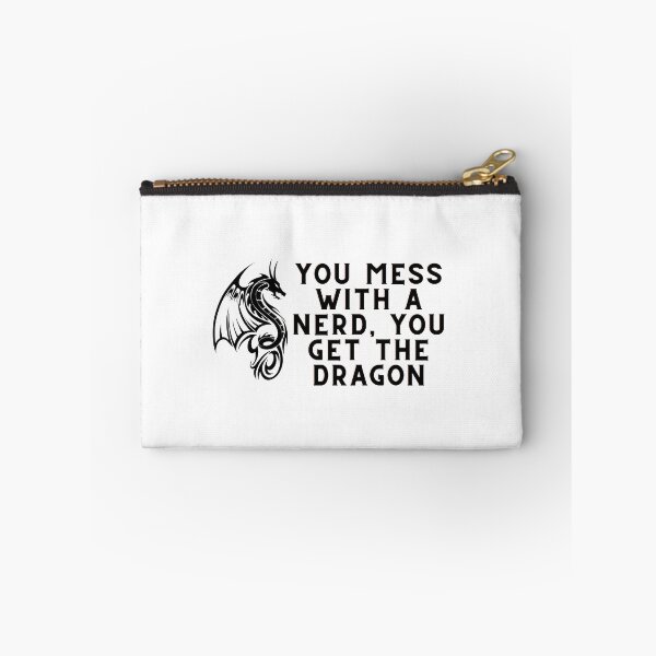 Item preview, Dragon Protects Nerds designed and sold by pinnedreads.