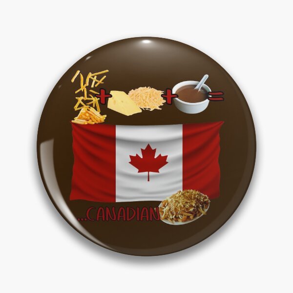 Item preview, Fries + Cheese + Gravy = Canadian! (on Brown) designed and sold by PawsitiveMum.