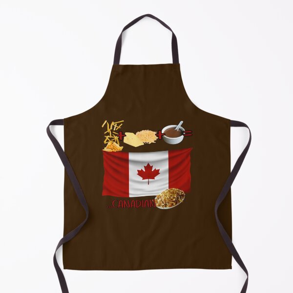 Item preview, Fries + Cheese + Gravy = Canadian! (on Brown) designed and sold by PawsitiveMum.