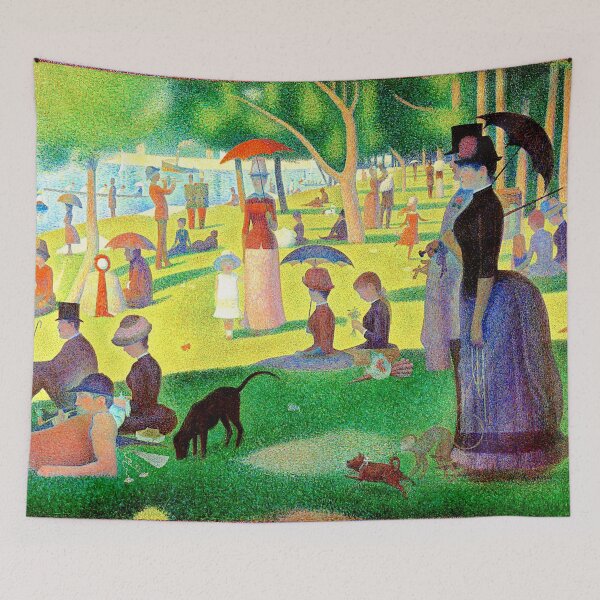 Item preview, A Sunday Afternoon on the Island of La Grande Jatte by Georges Seurat designed and sold by SimpleJoyStyle.