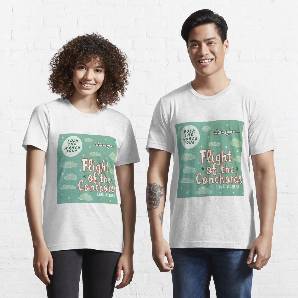 "Flight of the Conchords Folk the World Tour" Tshirt by Maddisan