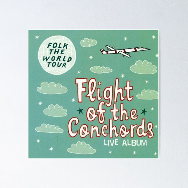 Item preview, Flight of the Conchords - Folk the World Tour designed and sold by Maddisan.