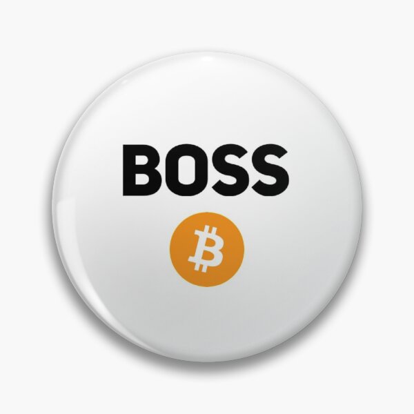 Item preview, Bitcoin Boss (Logo) designed and sold by Bouzdesigns.