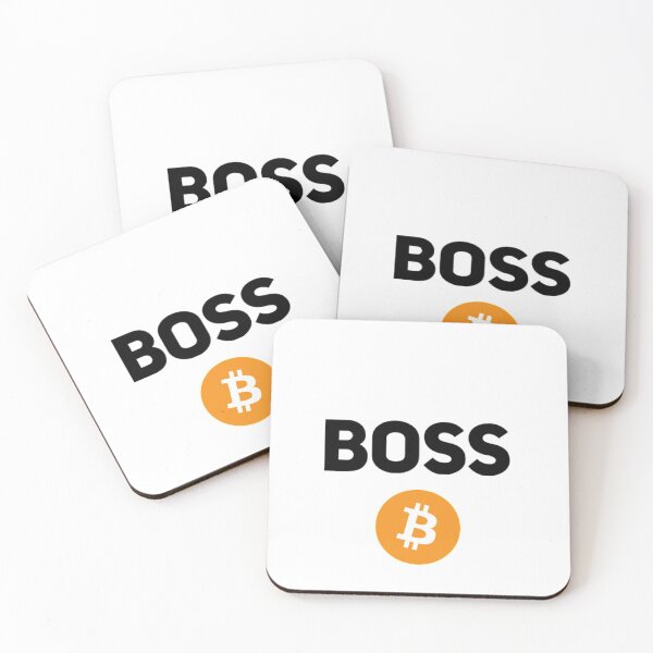 Item preview, Bitcoin Boss (Logo) designed and sold by Bouzdesigns.