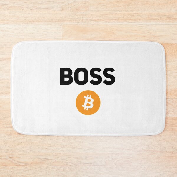 Item preview, Bitcoin Boss (Logo) designed and sold by Bouzdesigns.