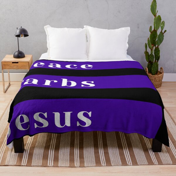 Item preview, Peace Carbs Jesus designed and sold by KeleCo.