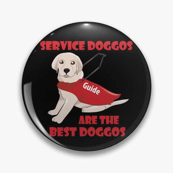 Item preview, Service Doggos Are The Best Doggos designed and sold by TravelScientist.