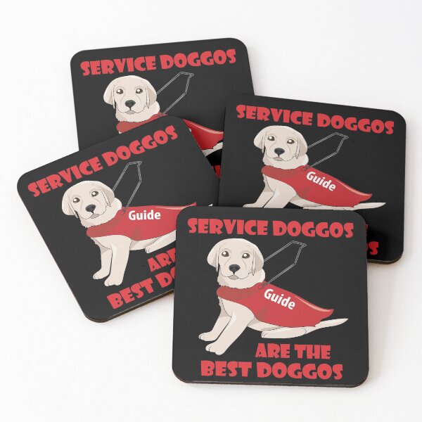 Item preview, Service Doggos Are The Best Doggos designed and sold by TravelScientist.