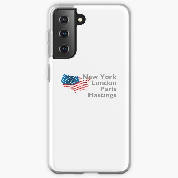 New York London Paris Hastings Samsung Galaxy Soft Case