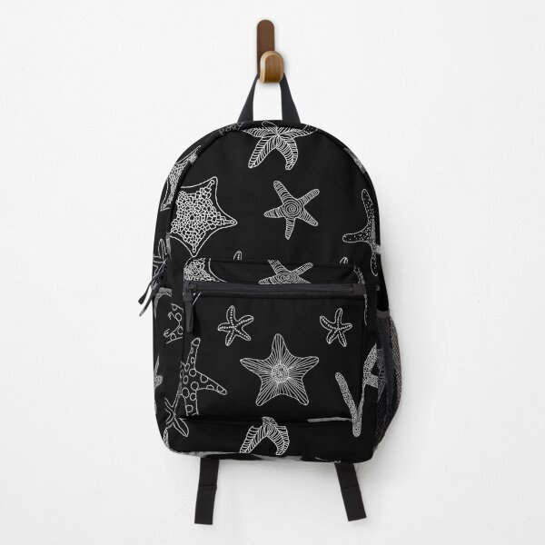 Item preview, Black and white Starfish pattern designed and sold by GOTOCREATE.