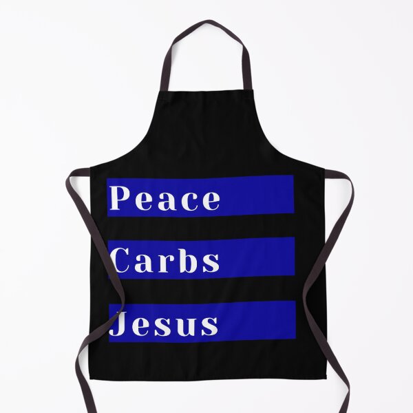 Item preview, Peace Carbs Jesus designed and sold by KeleCo.