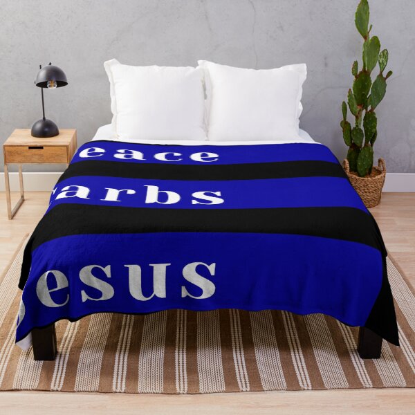Item preview, Peace Carbs Jesus designed and sold by KeleCo.