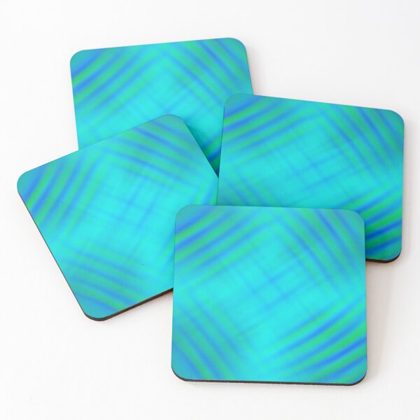 Item preview, Psychedelic abstract design in turquoise  designed and sold by NJartbyNJacobson.