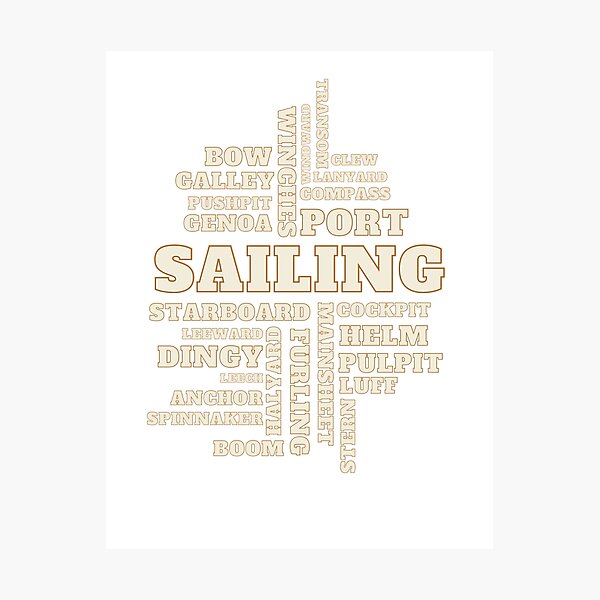 sailing-yacht-words-photographic-print-for-sale-by-om-merchandise