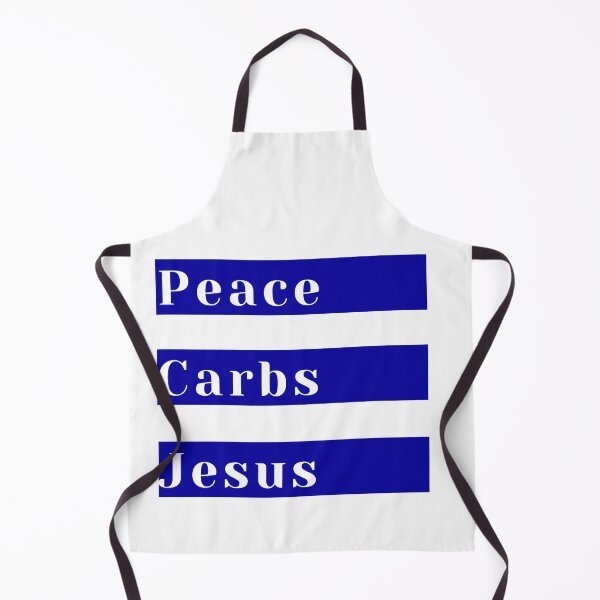 Item preview, Peace Carbs Jesus designed and sold by KeleCo.