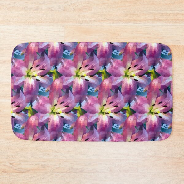 Item preview, Rose Lily Flower in Stylish Artdeco Vivid Colors  designed and sold by Nisuris.