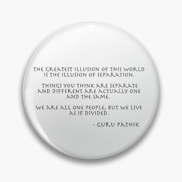 Item preview, The Illusion of Separation designed and sold by Zandrosa.