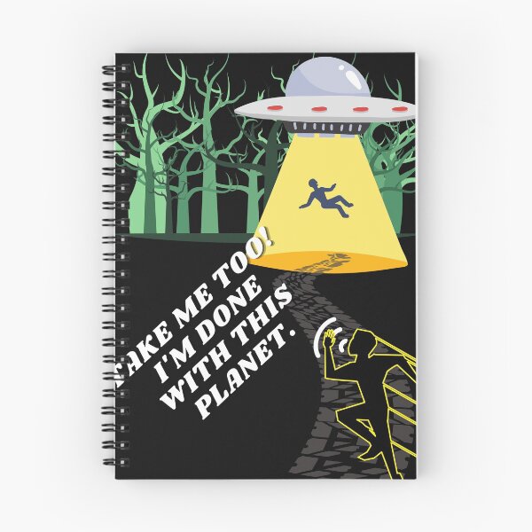 Item preview, I'm Done With This Planet - Funny Text designed and sold by BaldingSnail.