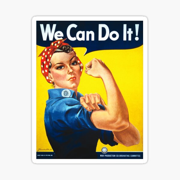 We Can Do It! Sticker