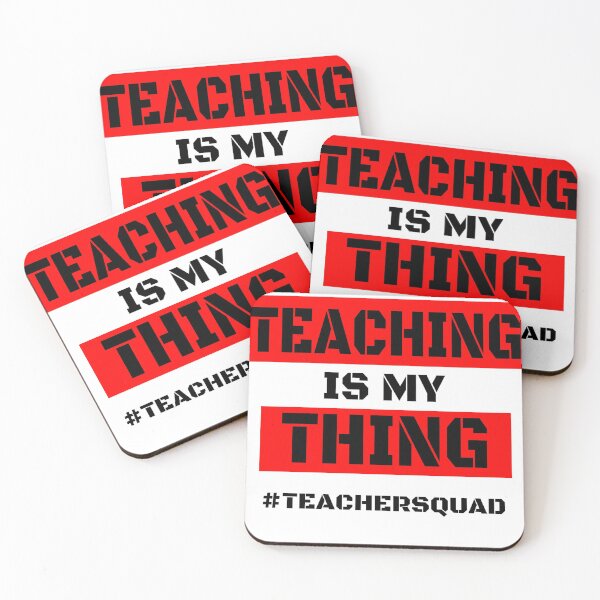 Item preview, Teaching Is My Thing Teacher Squad designed and sold by Gamers Hub.