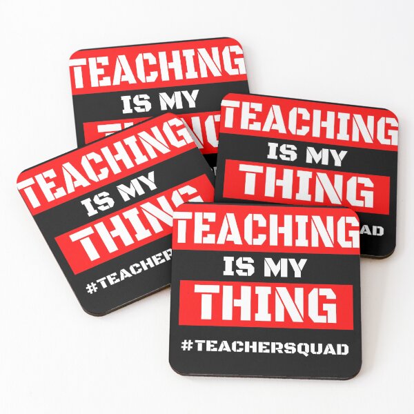 Item preview,  Teaching Is My Thing Teacher Squad designed and sold by Gamers Hub.