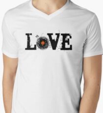 Love Vinyl Records Men's V-Neck T-Shirt