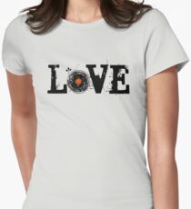 Love Vinyl Records Women's Fitted T-Shirt