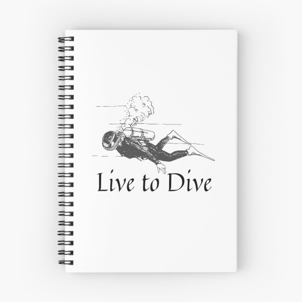 Item preview, scuba diving,live to dive designed and sold by OM-Merchandise.