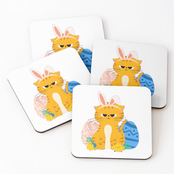Item preview,  Easter day cute cat  designed and sold by Ssilky.