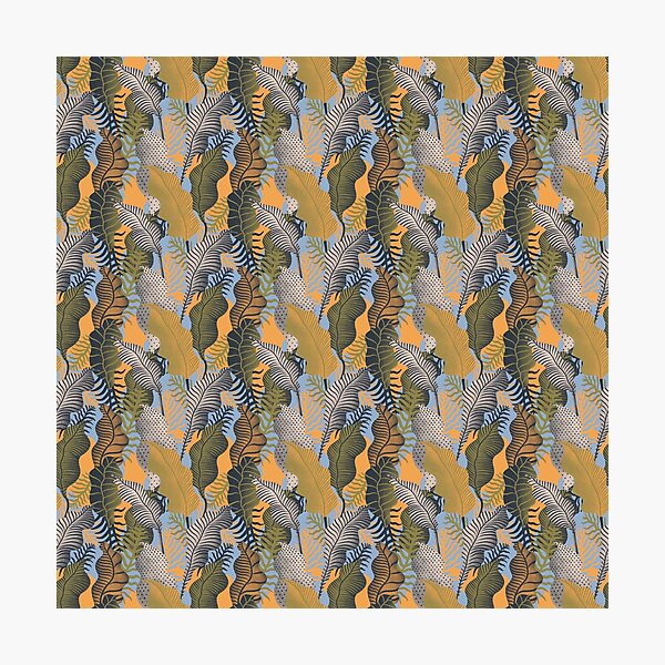 Aperçu de l'œuvre Rétro, Jungle créée et vendue par MSRYSTUDIO.